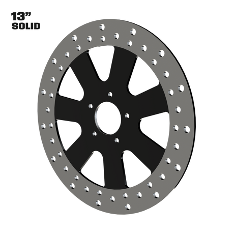 OG.10 13" Solid Rotor in Black