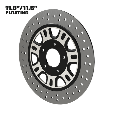 OG.10 11" Floating Rotor in Black Contrast Cut