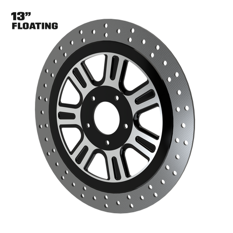 OG.10 13" Floating Rotor in Black Contrast Cut