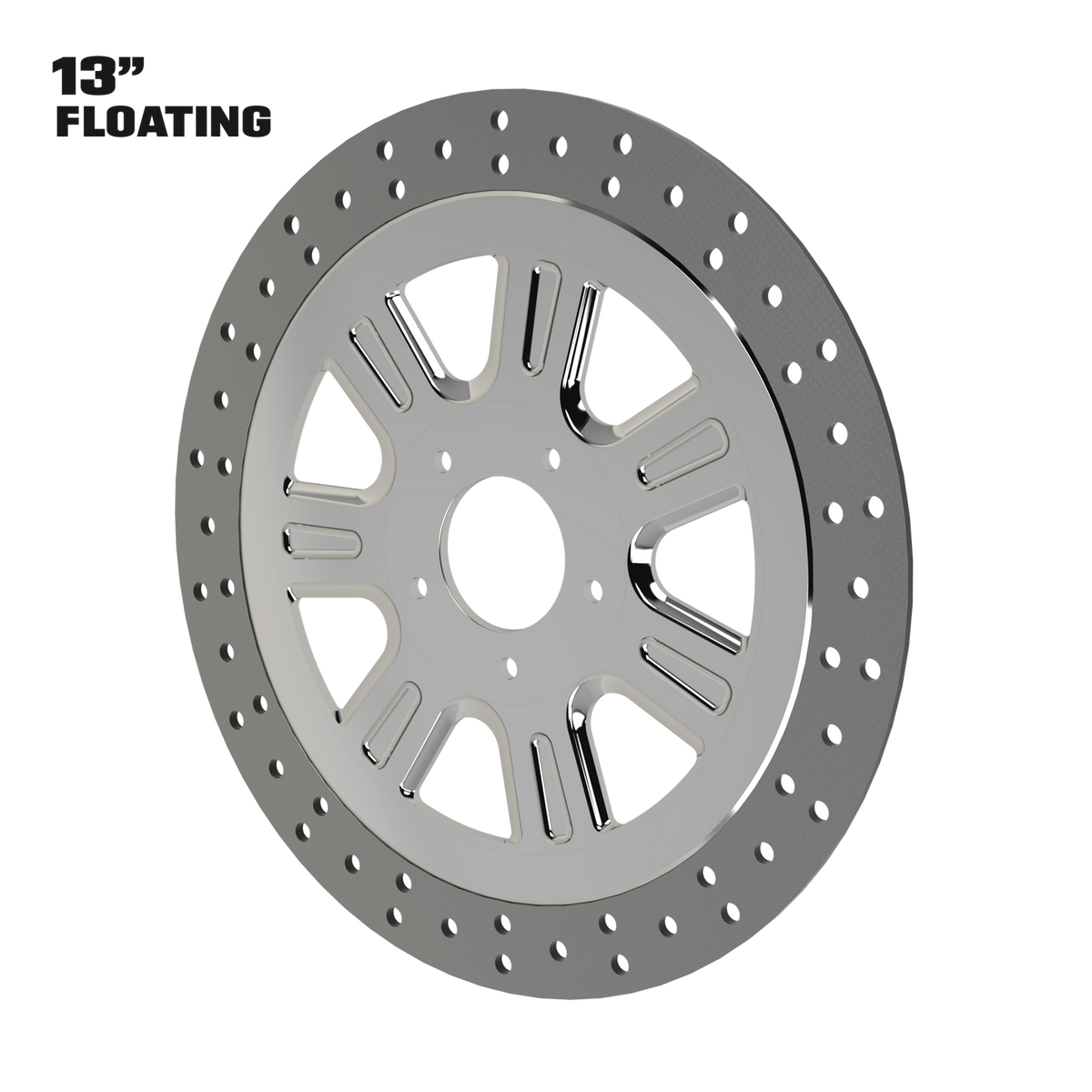 OG.10 13" Solid Rotor in Polished