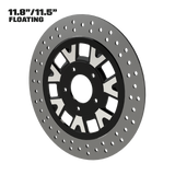 OG.11 11" Floating Rotor in Black Contrast Cut