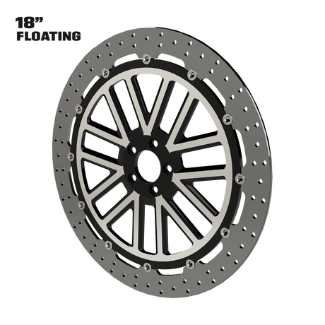 OG.11 18" Floating Rotor in Black Contrast Cut