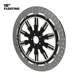 OG.12 18" Floating Rotor in Black Contrast Cut