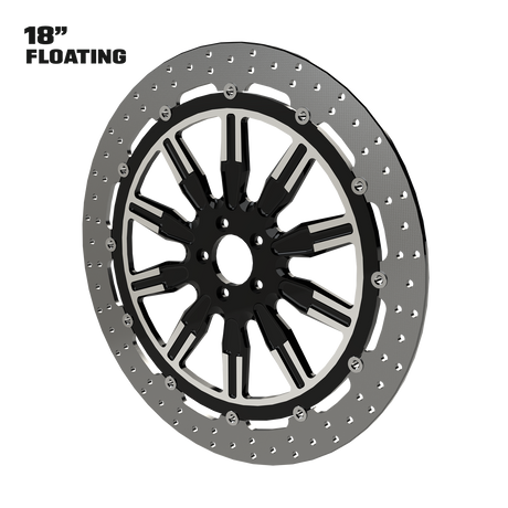 OG.12 18" Floating Rotor in Black Contrast Cut