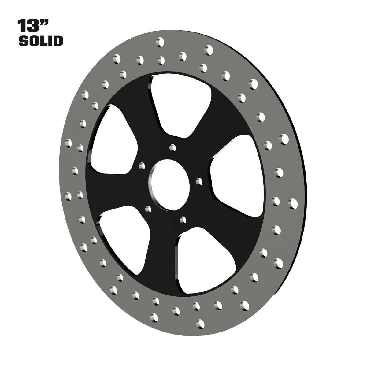 OG.13 13" Floating Rotor in Black