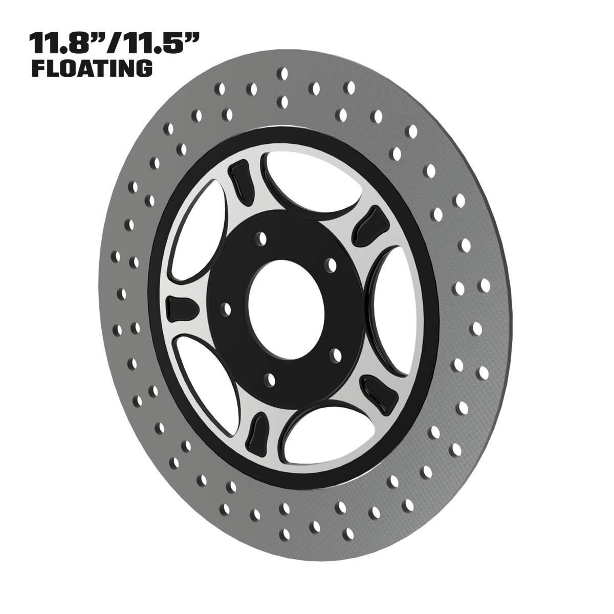 OG.13 11" Floating Rotor in Black Contrast Cut