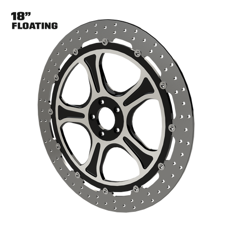 OG.13 18" Floating Rotor in Black Contrast Cut