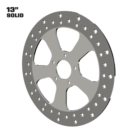 OG.13 13" Solid Rotor in Polished