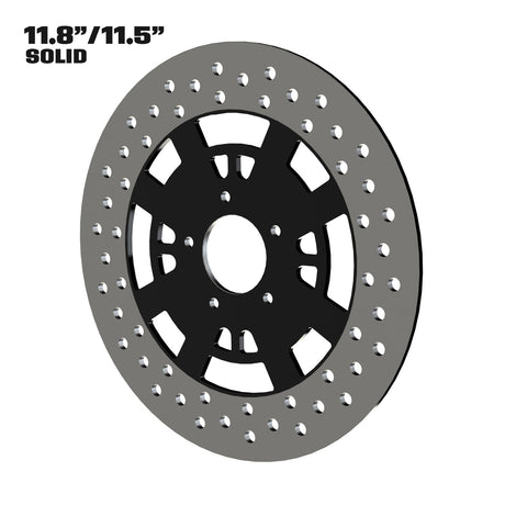 OG.15 11" Solid Rotor in Black