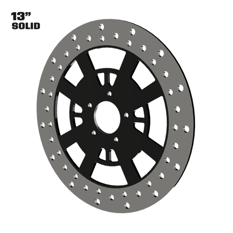 OG.15 13" Solid Rotor in Black