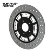 OG.15 11" Floating Rotor in Black Contrast Cut