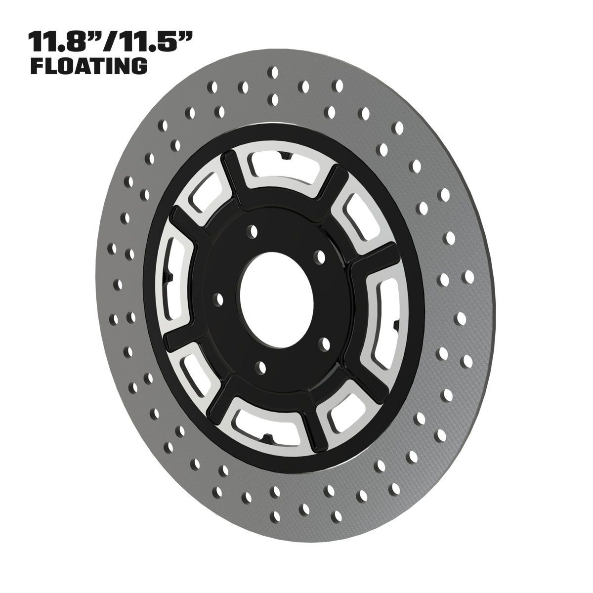 OG.15 11" Floating Rotor in Black Contrast Cut