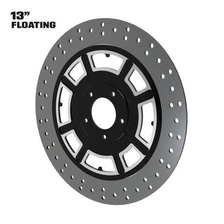 OG.15 13" Floating Rotor in Black Contrast Cut