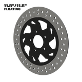 Hennessey 11" Floating Rotor in Black