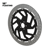 Hennessey 18" Floating Rotor in Black