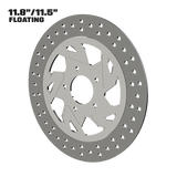 Hennessey 11" Floating Rotor in Polished