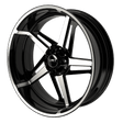 OG.26 Harley Trike Black Double Cut Wheels