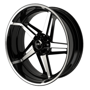 OG.26 Harley Trike Black Double Cut Wheels