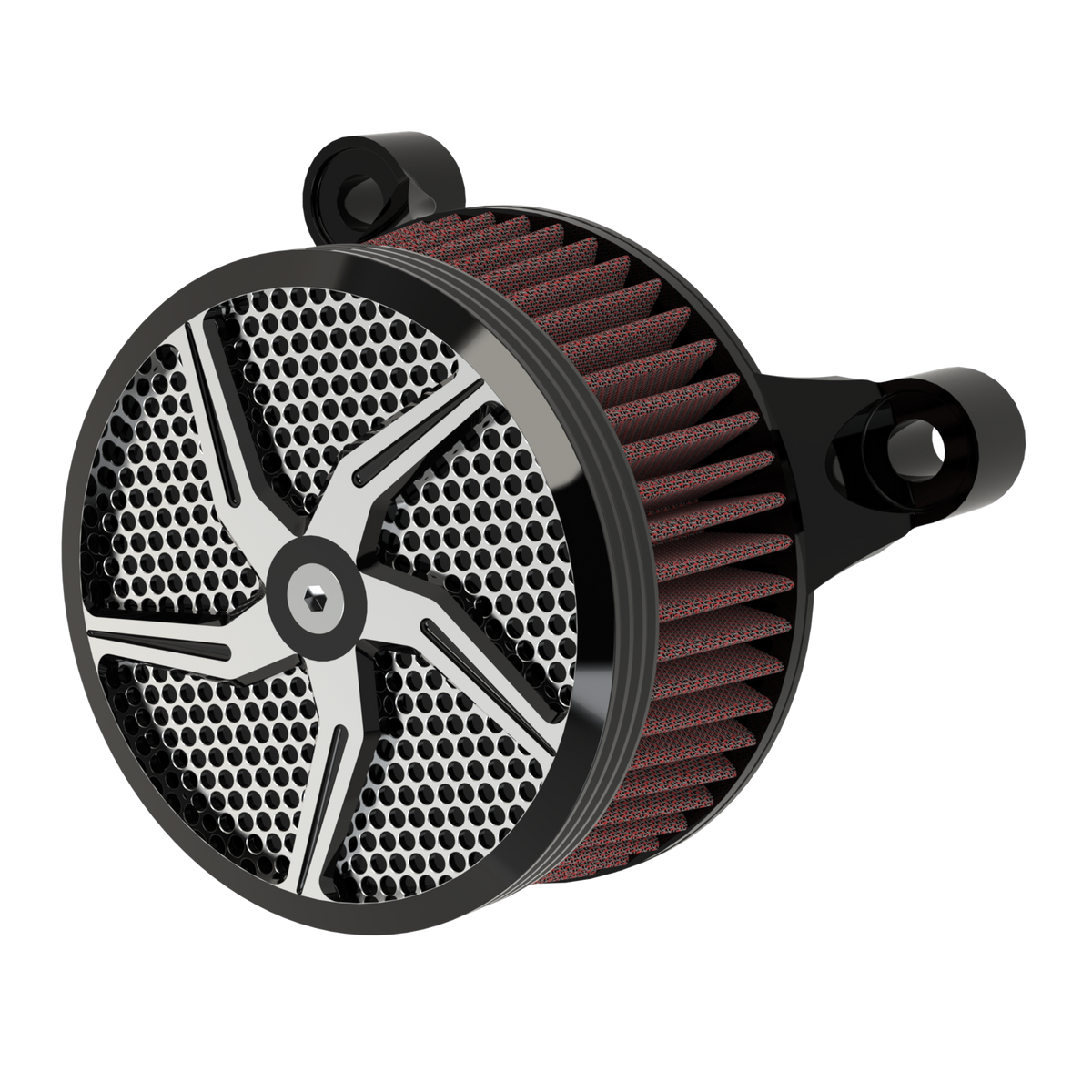 OG.03 Air Cleaner in black double cut