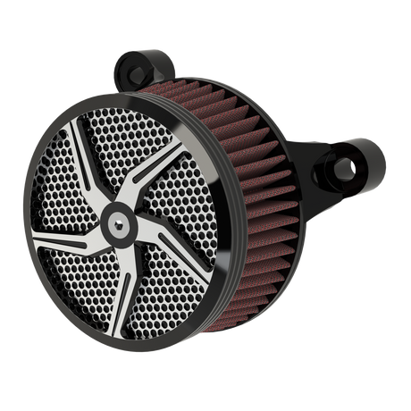 OG.03 Air Cleaner in black double cut