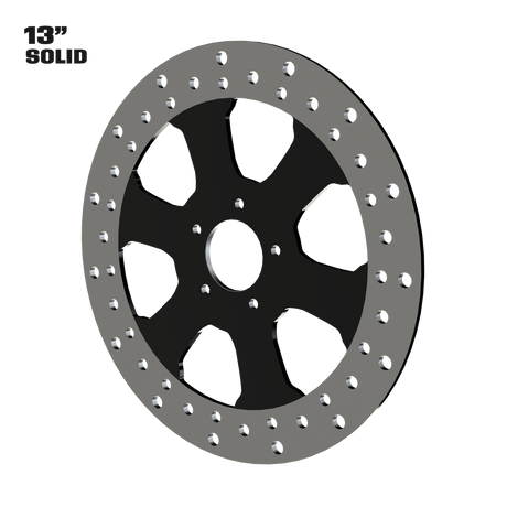 OG. 09 13" Solid Rotor in Black