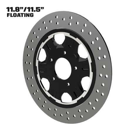 OG. 09 11" Floating Rotor in Black Contrast Cut