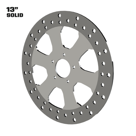 OG. 09 13" Solid Rotor in Polished