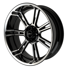 OG.10 Harley Trike Black Double Cut Wheels