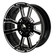 OG.15 Harley Trike Black Double Cut Wheels