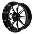 OG.02 Harley Trike Black Double Cut Wheels