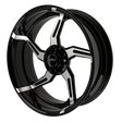 OG.03 Harley Trike Black Double Cut Wheels