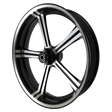 OG.04 Harley Touring Black Double Cut Wheels