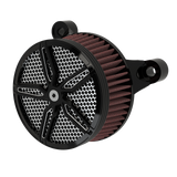 Octane Air Cleaner in black double cut