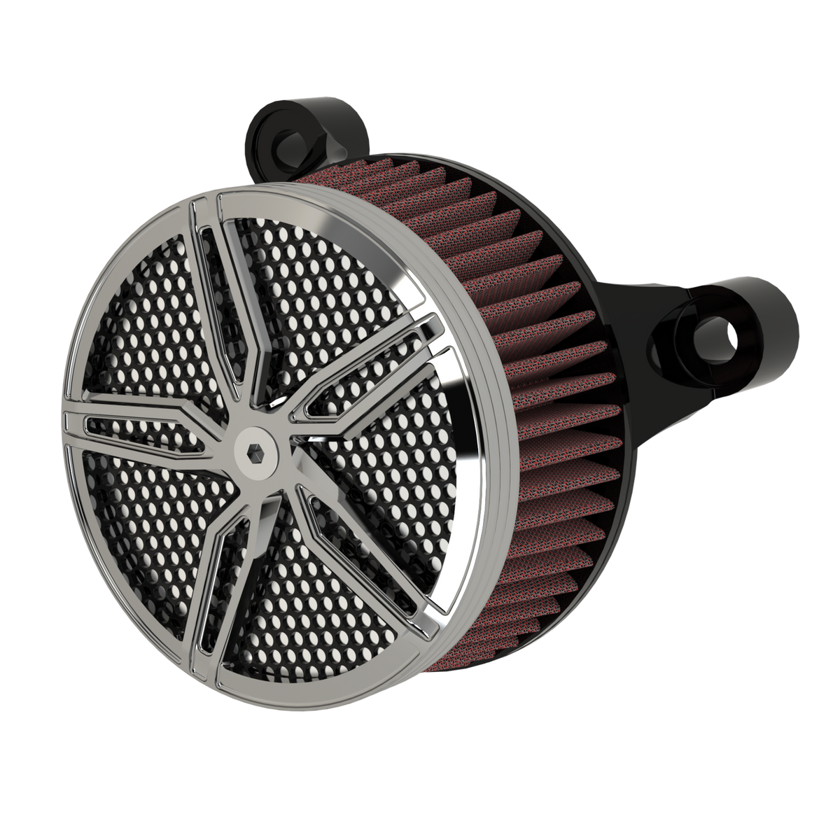 Octane Air Cleaner in chrome