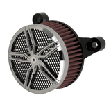 Octane Air Cleaner in chrome