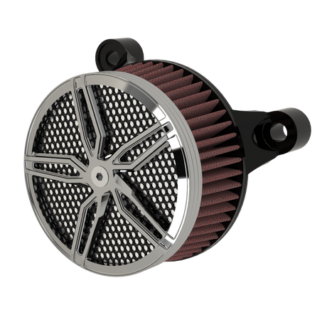 Octane Air Cleaner in chrome