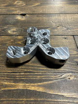 Curly's Inc M8 Touring Billet Oil Blocks & Billet Trans Drain Tube