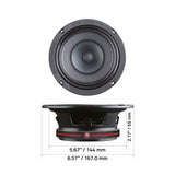DB Drive P2MB 6PR8 : 6.5" PRO Audio Midrange (8-Ohm)