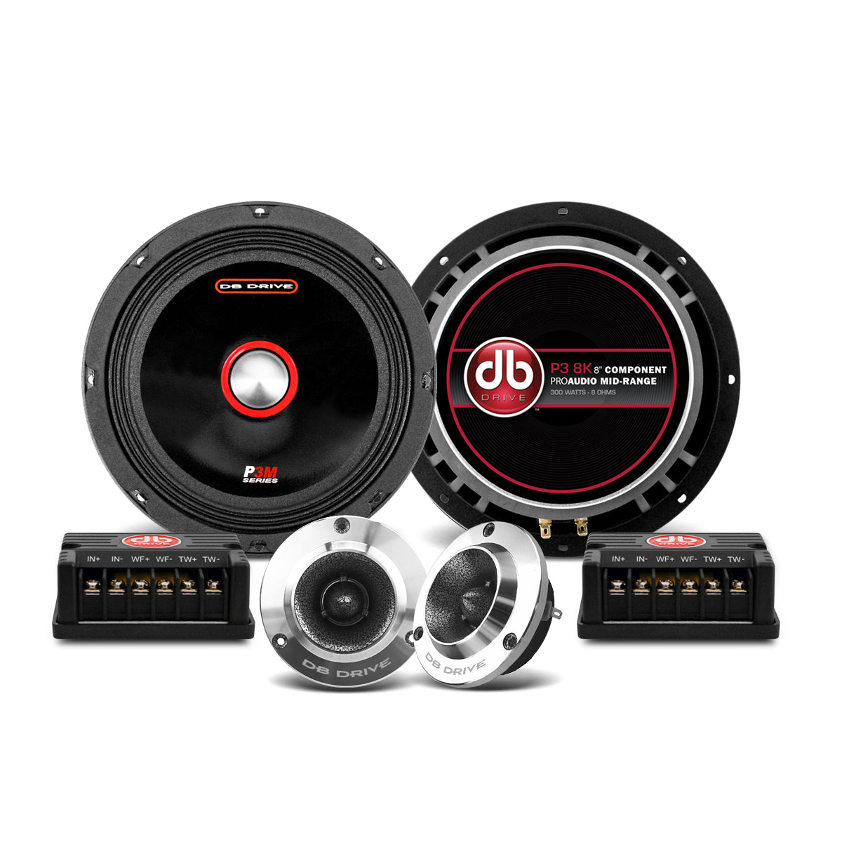 DB Drive P3 8K : 8" PRO Audio Component Speaker