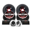 DB Drive P3 4M6K : 6.5" 4- Midrange/ 2-Tweeter Component Kit