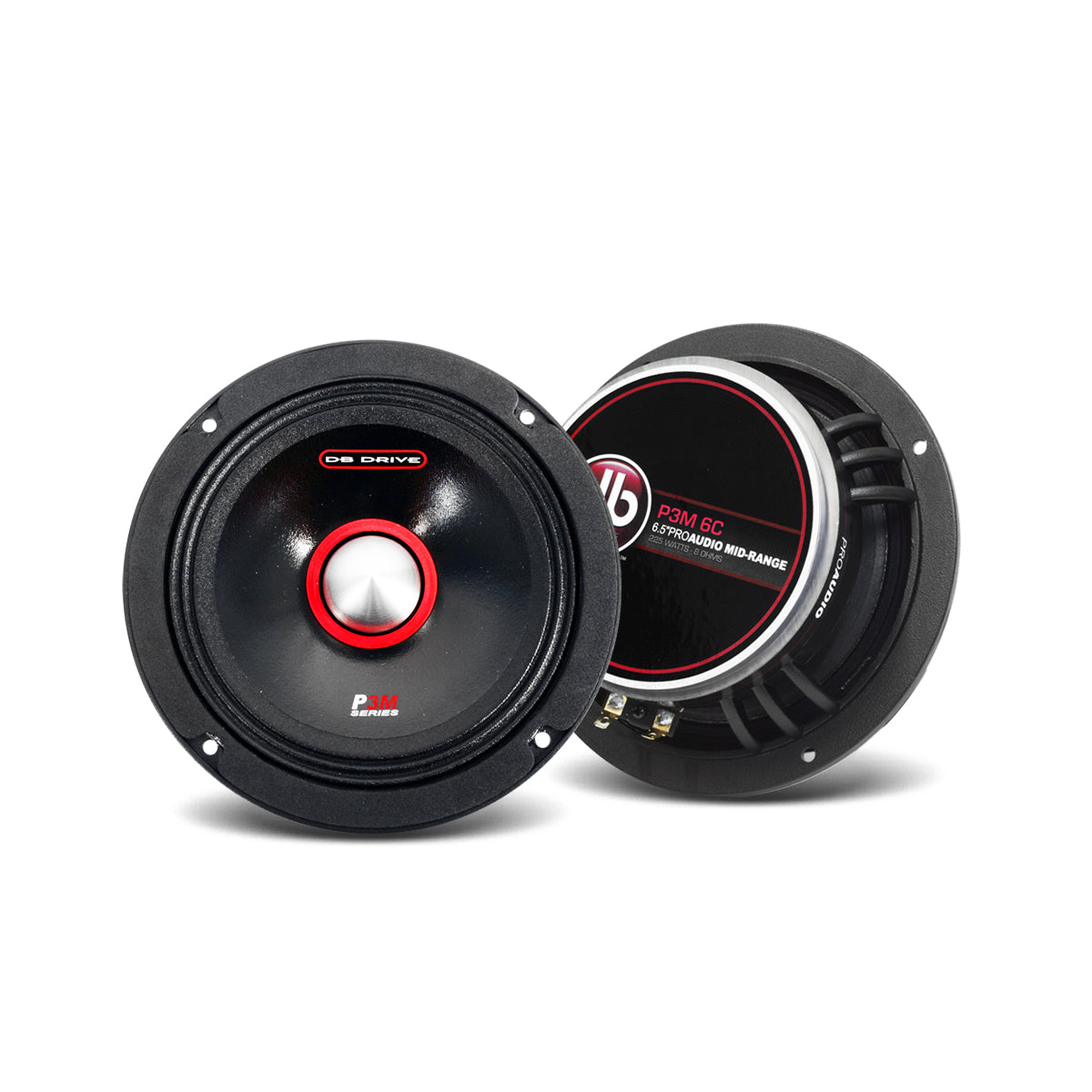 DB Drive P3M 6C : 6.5" Shallow Mount PRO Audio Midrange