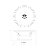 DB Drive P6M10MB : P6M Series 10" PRO Audio Midbass