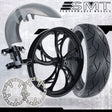 26x5.5 Harley-Davidson Black Fat Tire Bagger Kit