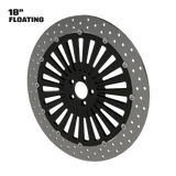 PentHSE 18" floating rotor in black