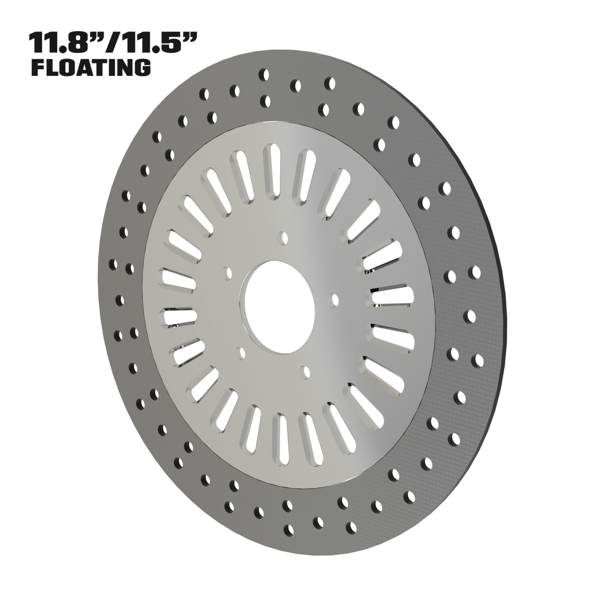 PentHSE 11" floating rotor in polished
