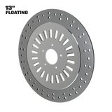 PentHSE 13" floating rotor in polished