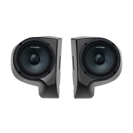 Diamond Audio 2014-2023 Harley Kick Pods with MSPRO65 Pro Drivers 4Ω - PODMSPRO65
