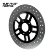 PS.01 11" Floating Rotor in Black Contrast Cut