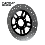 PS.01 11" Floating Rotor in Black Contrast Cut