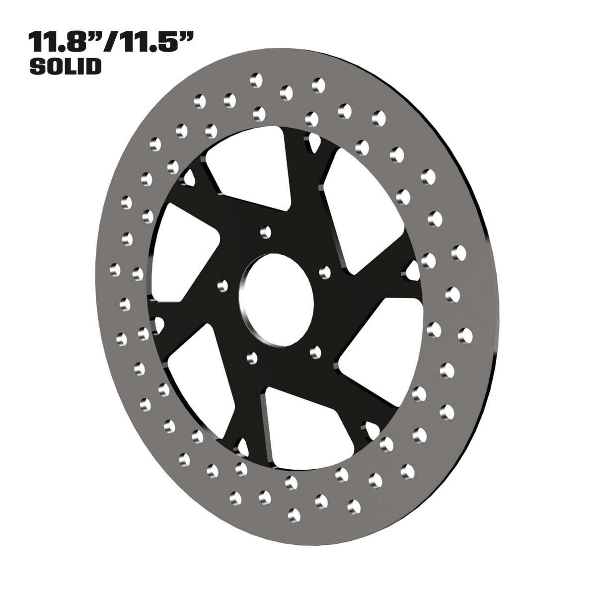 PS.02 11" Solid Rotor in Black